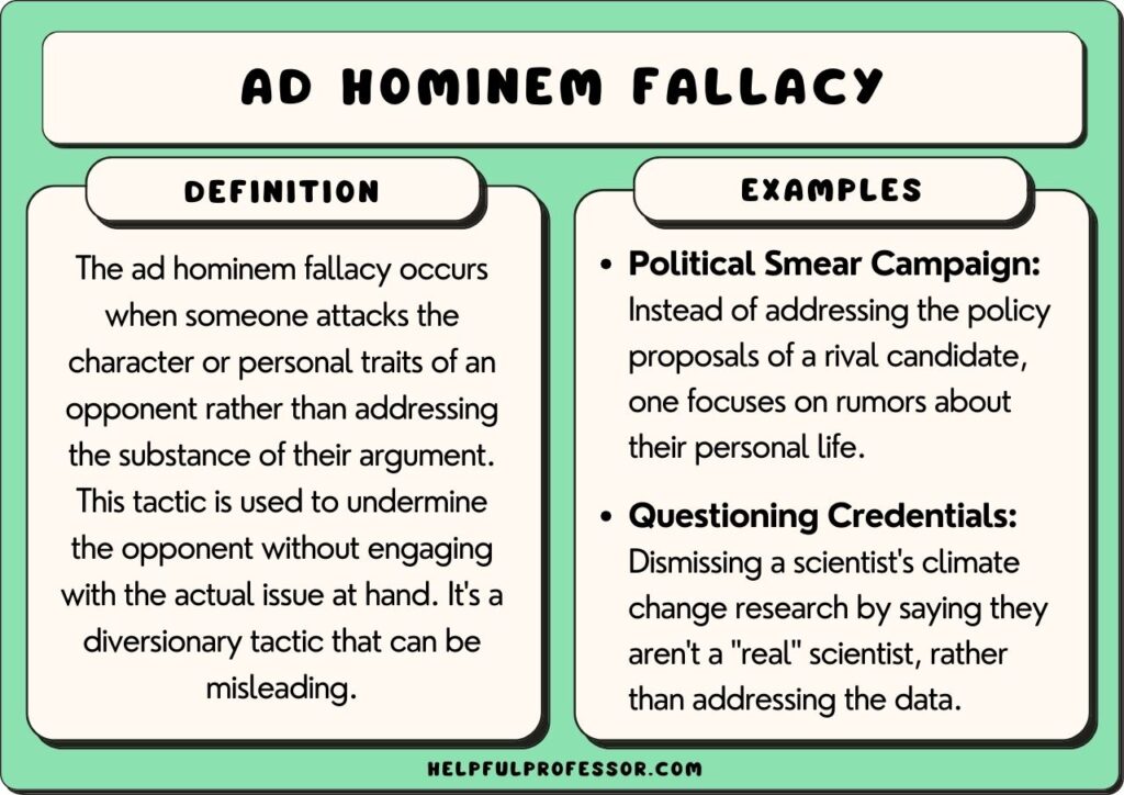 ad hominem